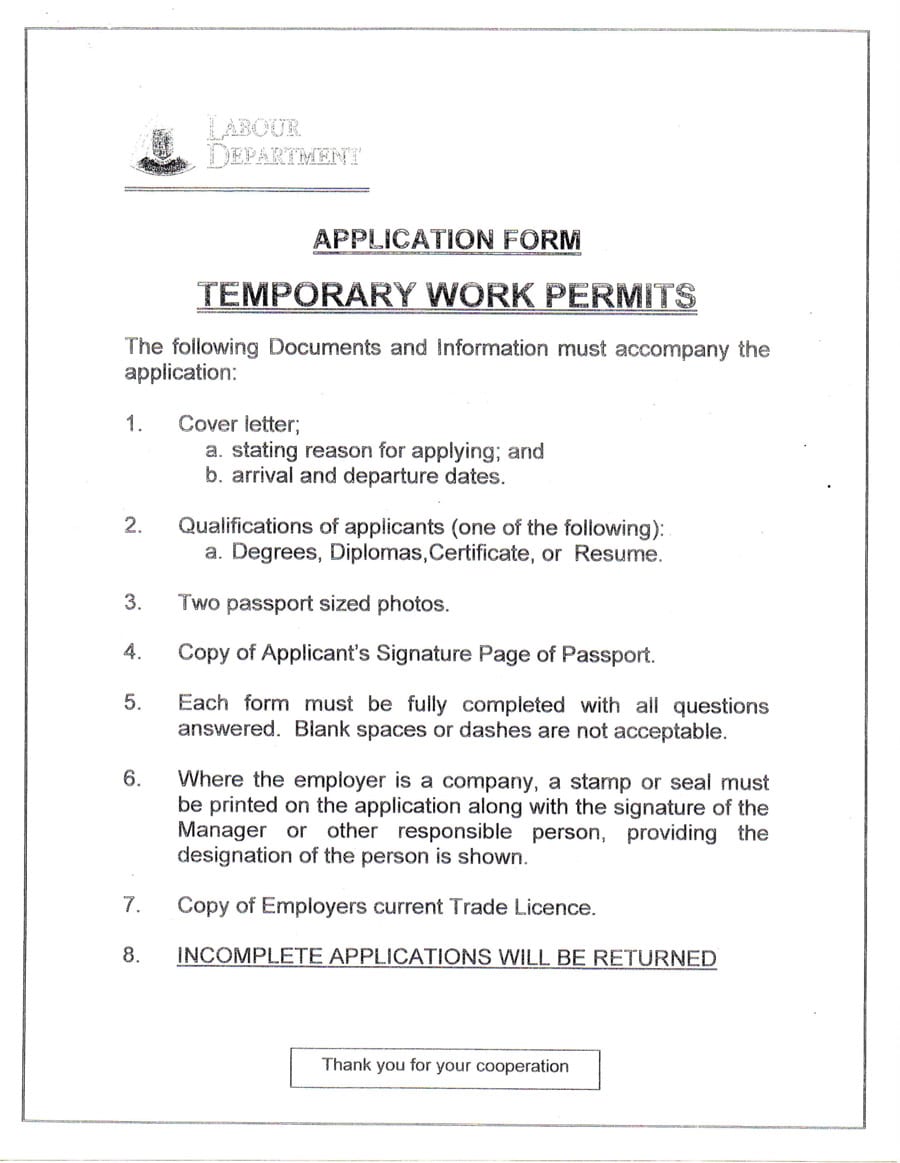temporary-work-permit